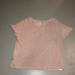 Mauve super soft tee
